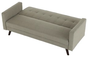Canapea extensibilă, material gri-maro taupe, OTISA