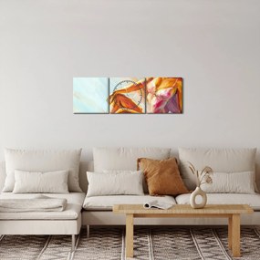 Tablou - Dansatori (cu ceas) (90x30 cm)