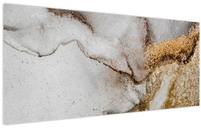 Tablou - Cerneală de marmură (120x50 cm)
