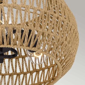 Quoizel QZ-CASABLANCA-3SF-PBZ - Plafonieră CASABLANCA, 3x E27/60W/230V