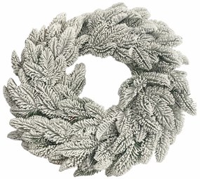 Coronita Craciun cu crengute brad FROSTY, 50cm