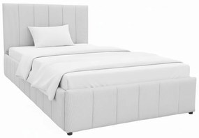 Pat Snugglo 120x200 Cm Lada Depozitare, Tapiterie Textila Gri