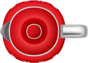 Ceainic electric roșu din oțel inoxidabil 800 ml Retro Style – SMEG