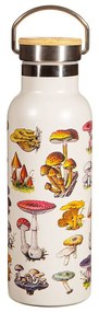 Sticlă pentru copii crem din oțel inoxidabil 500 ml Vintage Mushroom - Sass &amp; Belle