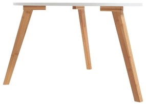 Masă de cafea Bonami Essentials Skandinavian, lungime 120 cm, alb