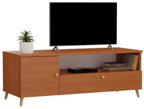Comodă TV din lemn de alun - Colecția Scandi