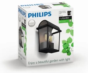 Philips 17235/30/PN - Aplică perete exterior 2xE27/42W/230V IP44