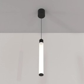 Pendul LED design tehnic Ray negru