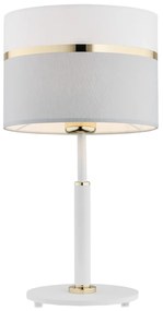 Veioza / Lampa de masa moderna design elegant KASER alb/alama