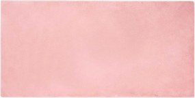 vidaXL Covor din de iepure sintetic antiderapant Olite Roz Poliester