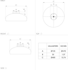 Plafonieră MOGANO 1xE27/60W/230V Eglo 43637