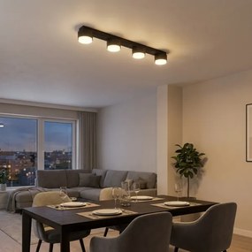 Brilagi - LED RGB reglabil spot MONO 4xGX53/14W/230V Wi-Fi Tuya negru