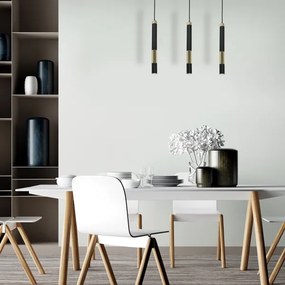 LED Lustră pe cablu DALLAS 3xGU10/3W/230V