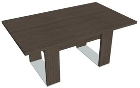 Masă de conferință Verno+ 170 x 100 cm, stejar antracit