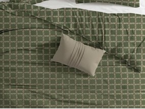 Lenjerie de pat din bumbac Renforce BLOMORA verde Dimensiune lenjerie de pat: 70 x 90 cm | 140 x 200 cm