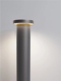 Stalp de exterior LED 2700K, IP65 BAST H-45cm gri inchis