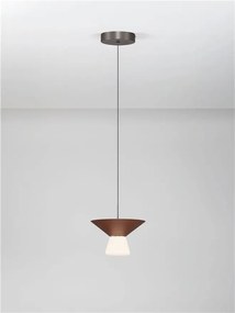 Pendul LED decorativ BARIS Rust Brown 22cm