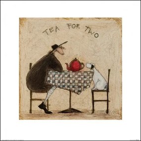 Imprimare de artă Sam Toft - Tea for Two