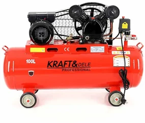 Compresor aer 100L cu transmisie pe curea Kraft&Dele KD402