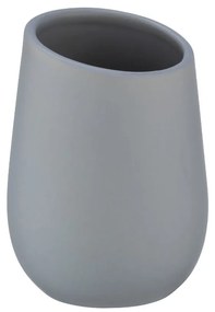 Suport din ceramică pentru periuțele de dinți Wenko Badi, gri