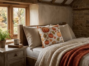 Husa de perna din microfibra AUTUMN PUMPKINS 45x45 cm, colorat