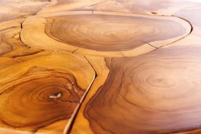 Masuta din lemn de tec MOSAIK 60cm