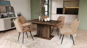 Mazzoni LEONEL Nuc Elegant - MASĂ PLIABILĂ MODERNĂ PÂNĂ LA 180 cm!