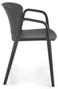 Scaun din plastic K491 negru
