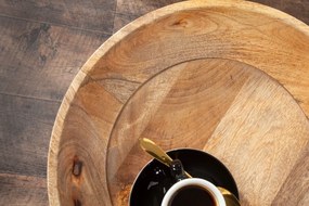 Masuta stil retro Pure Nature Mango 35cm A-39669 VC