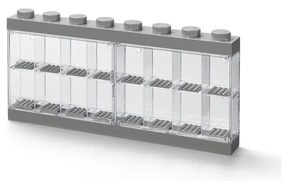 Dulap de colecție gri pentru 16 minifigurine - LEGO®