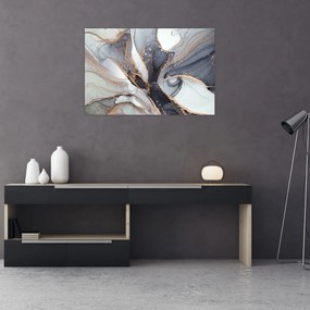 Tablou - Marmură gri (90x60 cm)