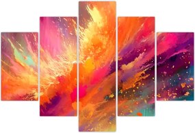 Tablou - Abstractizare dinamică (150x105 cm)