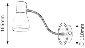 Rabalux 5975 - Lampă spot ATI E14/15W