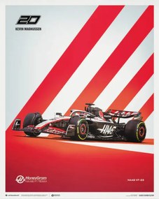 Imprimare de artă MoneyGram Haas F1 Team - Kevin Magnussen - 2023, Automobilist