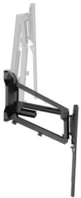 MK FLORIA MKF-21DM647 - Suport TV de perete cu braț articulat 70" negru +telecomandă