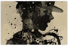 Tablou - Femeie de jazz (90x60 cm)