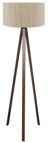 Lampa De Podea Tesally Bej-Nuc 38x140 cm