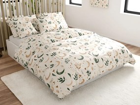 Lenjerie de pat din microfibra BOHO MOON crem Dimensiune lenjerie de pat: 70 x 90 cm | 140 x 220 cm