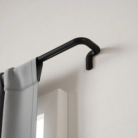 Galerie de perdea 76 - 213 cm extensibilă din oțel Twilight – Umbra