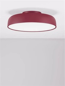 Plafoniera LED stil modern 3000K NOELIA bordeaux 50cm