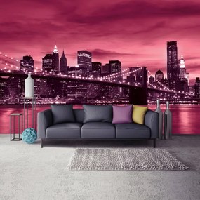Fototapet - New York Brooklyn Bridge City (152,5x104 cm)