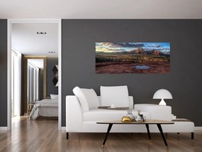 Tablou cu munți (120x50 cm)