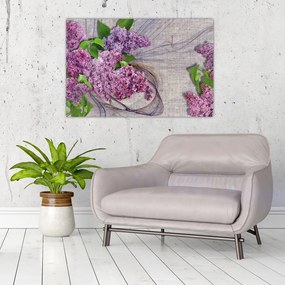 Tablou - Flori de liliac (90x60 cm)