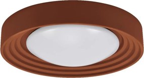 Plafonieră LED Osram ORBIS CONCRETE, dimmabilă, 24,5W/230V, Ø50 cm, maro/beton