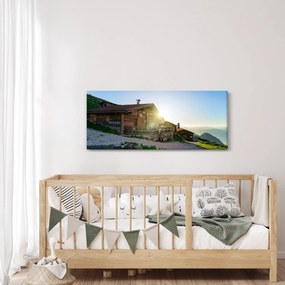 Tablou - Dimineața în Alpi Tirol (120x50 cm)