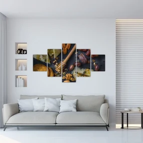 Tablou cu cu fructe uscate (125x70 cm), în 40 de alte dimensiuni noi