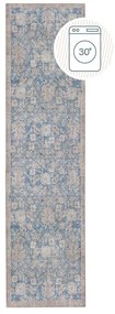 Covor tip traversă albastru lavabil 60x230 cm Orelia Global – Flair Rugs