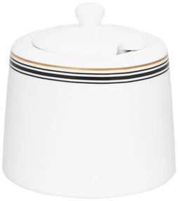 Zaharnita cu capac portelan 300ml, Art Deco