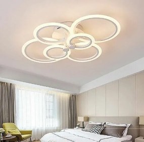 Lustra LED Eclipse – 148W, cu telecomanda, 13.000 lumeni, 3 temperaturi de culoare