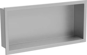 Mexen X-Wall-R raft de nișă cu flanșă 45 x 20 cm, inox - 1910452010